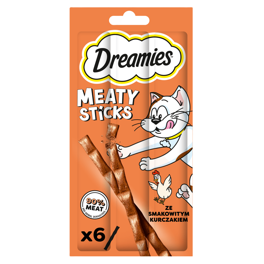 Przysmaki dla kota Meaty Sticks z Pysznym Kurczakiem - brand image