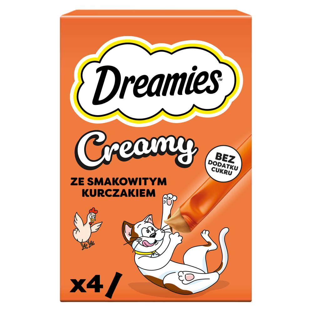 Kremowe Przysmaki dla kota Creamy z Pysznym Kurczakiem - brand image